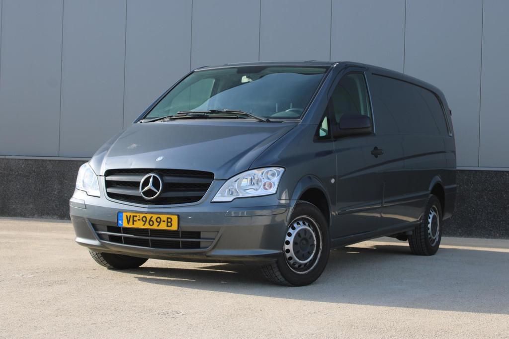 Mercedes-Benz Vito 113 CDI 320 Lang DC Luxe Airco, Cruise!, Automaat, Euro 5, Gebruikt, Zwart