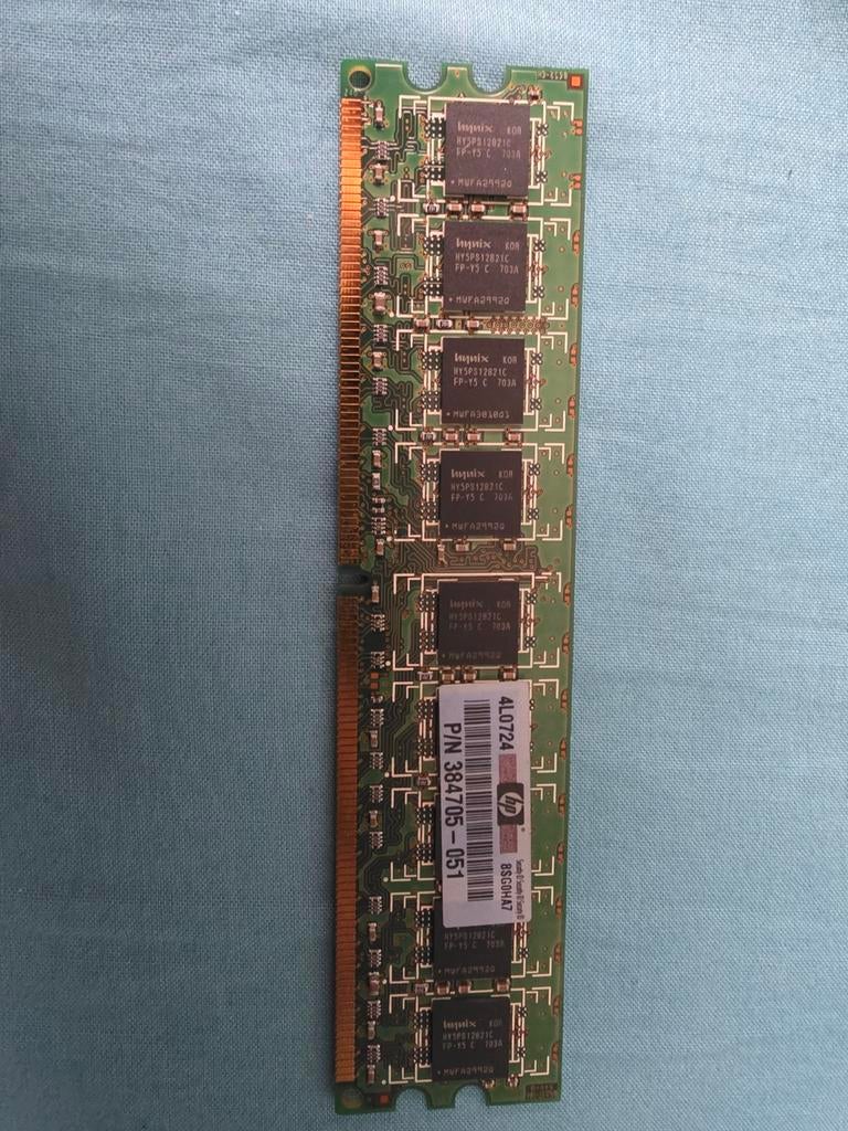 RAM Geheugen Module - DDR2/DDR3 ECC, Gebruikt, Onbekend, Ophalen of Verzenden, DDR