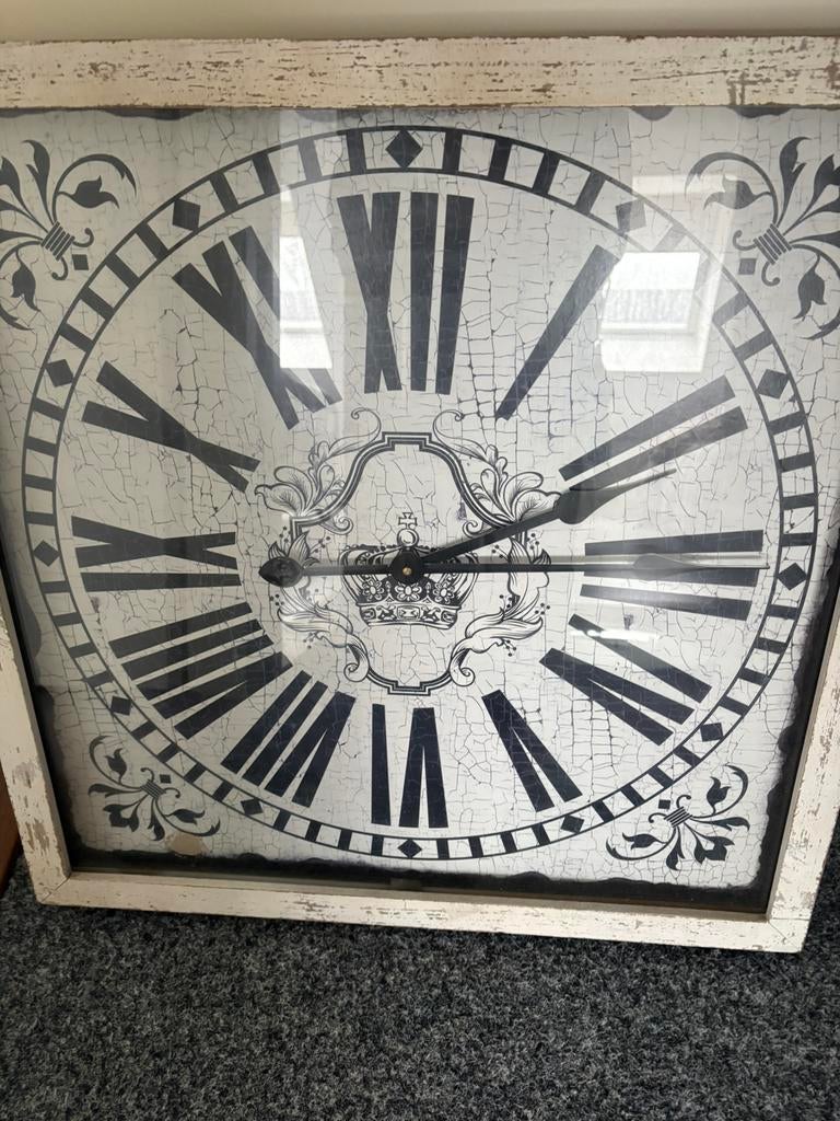 Klokken, Huis en Inrichting, Woonaccessoires | Klokken, Ophalen of Verzenden, Zo goed als nieuw, Wandklok