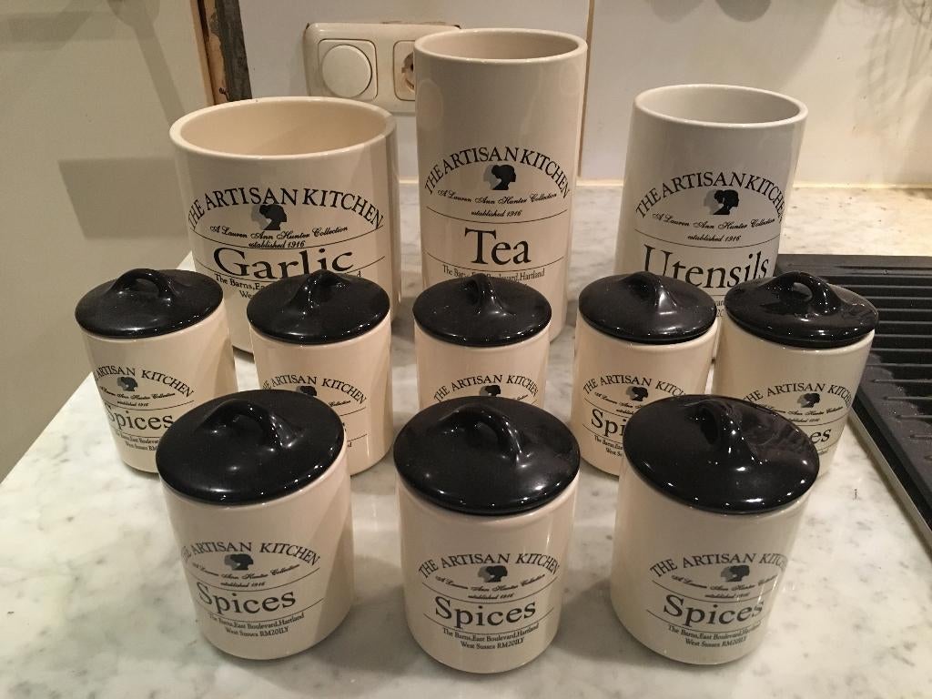 Artisan Kitchen Créme Keukenpotten ZGAN!!, Ophalen, Zo goed als nieuw