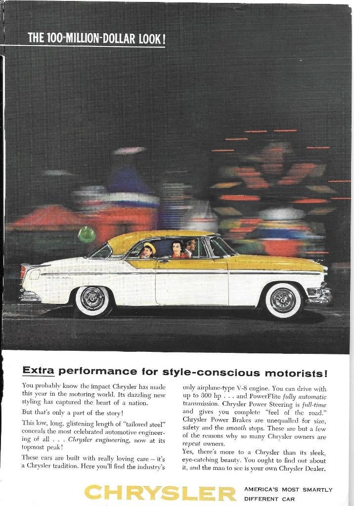 CHRYSLER 1955, Ophalen of Verzenden, Gelezen, Overige merken