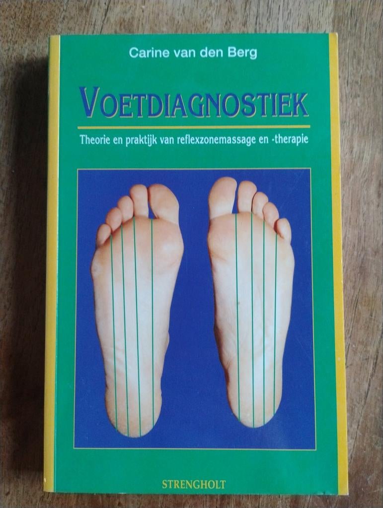 Voetdiagnostiek: Reflexzonemassage en -therapie, Carine van den Berg, Kruiden en Alternatief, Ophalen of Verzenden, Zo goed als nieuw