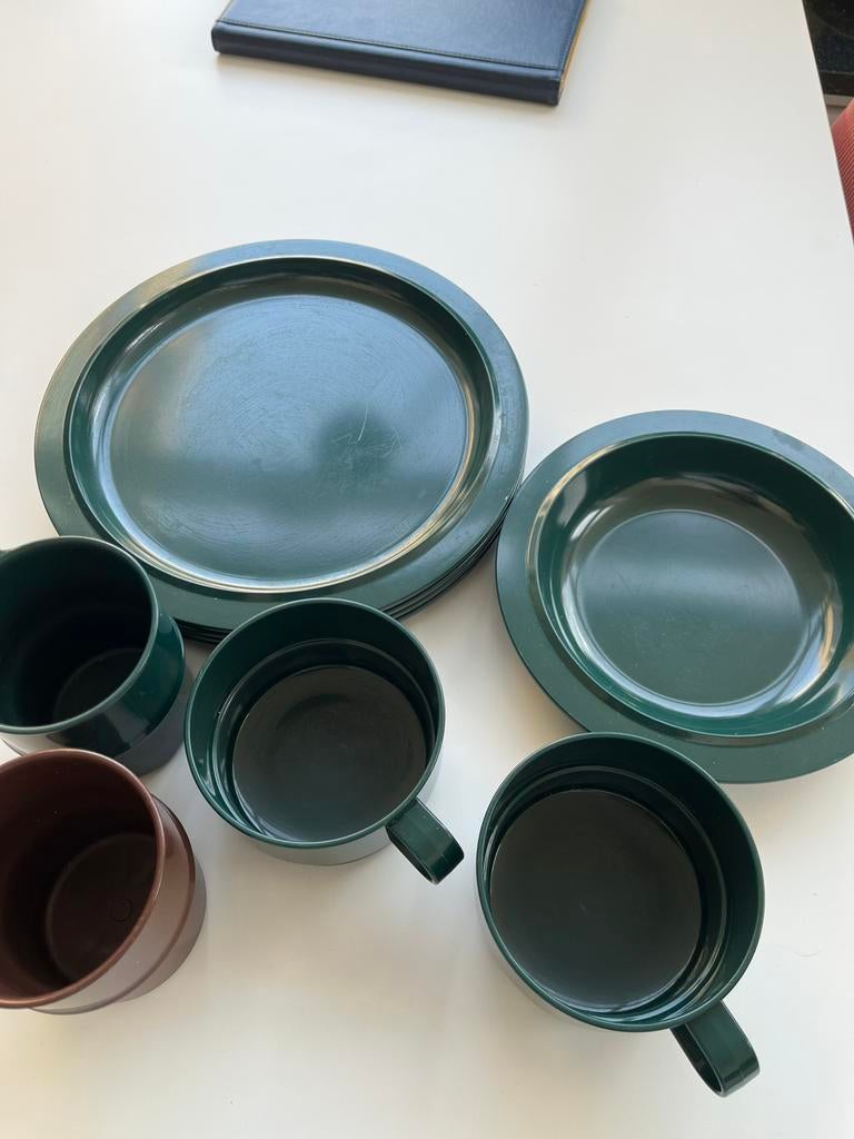 Mepal (retro) servies, Ophalen of Verzenden, Gebruikt