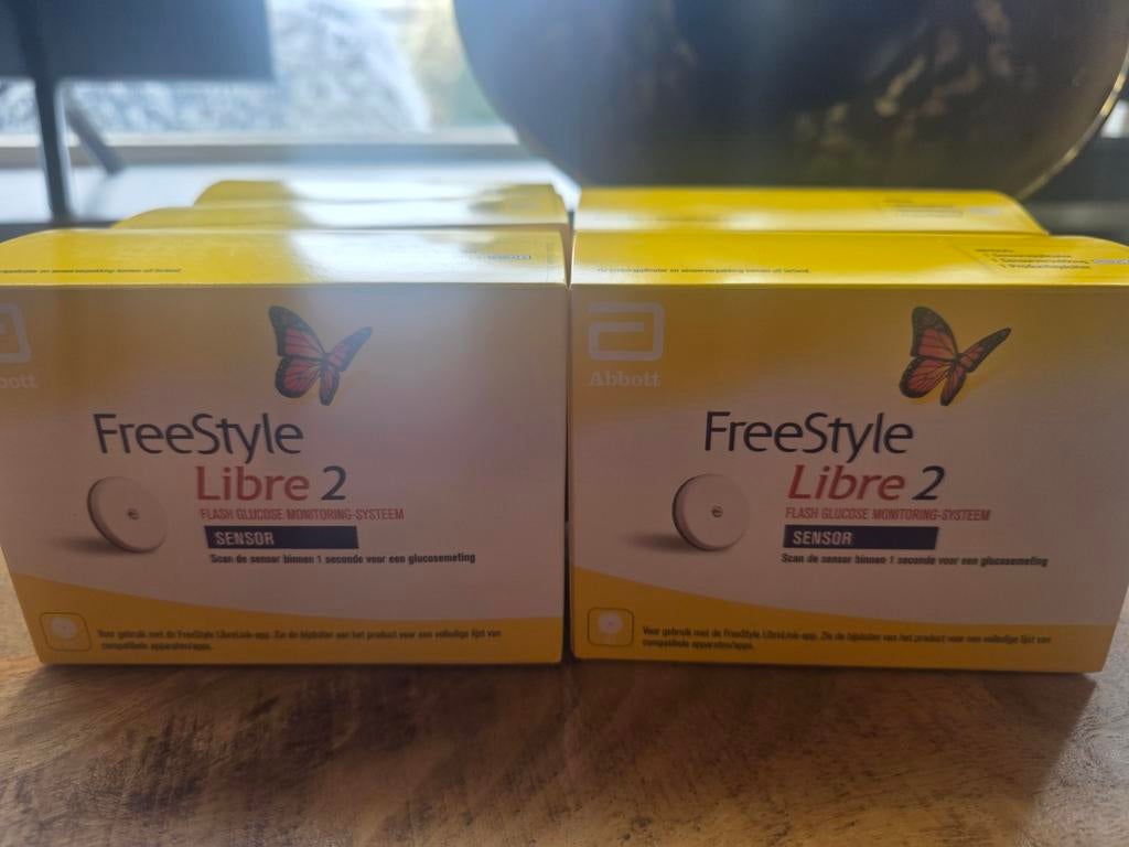 Freestyle libre 2 sensoren, Diversen, Verpleegmiddelen, Ophalen of Verzenden, Nieuw