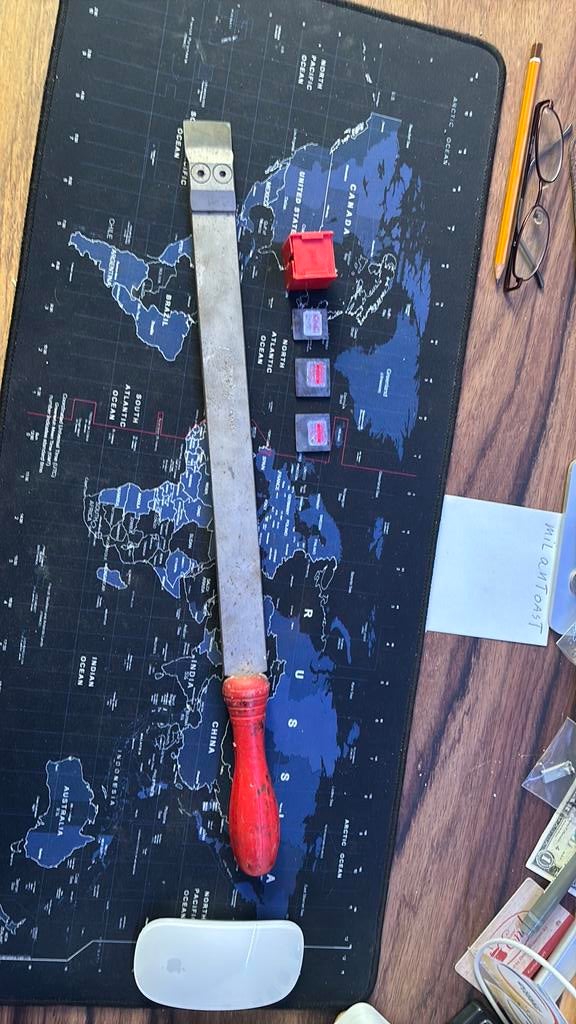 sandvik coromant widia steker met 4 widia mesjes, Ophalen of Verzenden, Zo goed als nieuw, Gereedschap