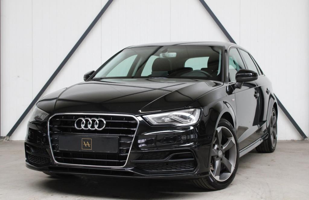 Audi A3 Sportback 1.4 TFSI CoD S-Line sportpakket l B&O l Le, Gebruikt, Zwart, 4 cilinders, 150 pk