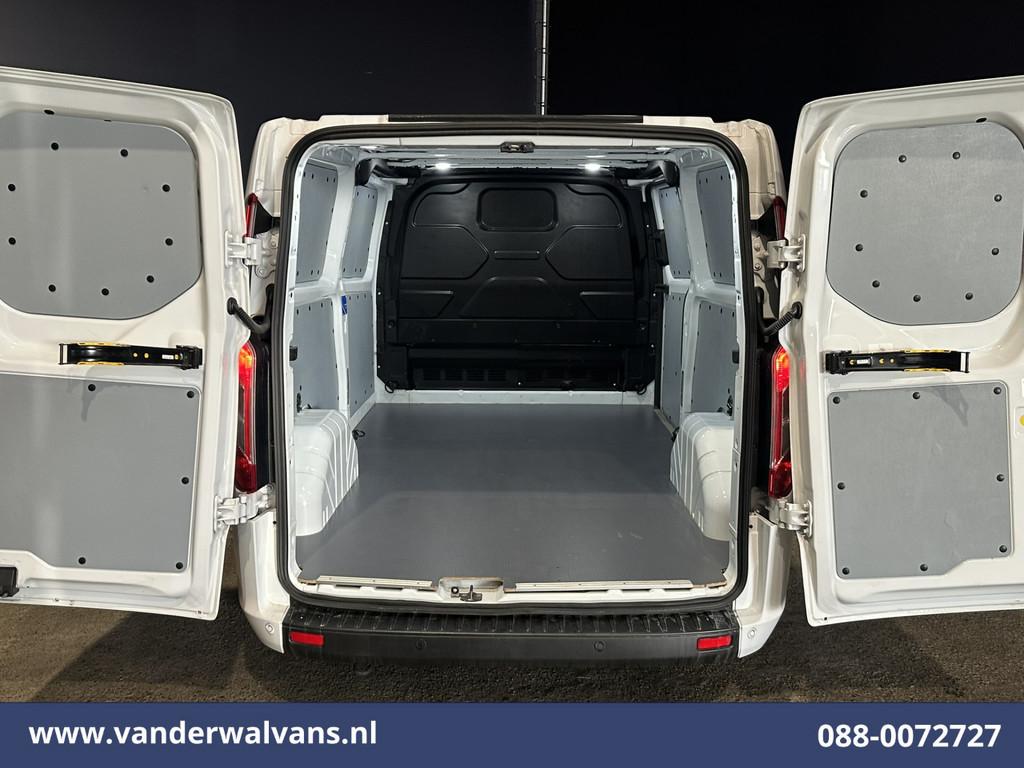 Ford Transit Custom 2.0 TDCI L2H1 Euro6 Airco | Camera | App, Voorwielaandrijving, 2800 kg, Wit, Bedrijf