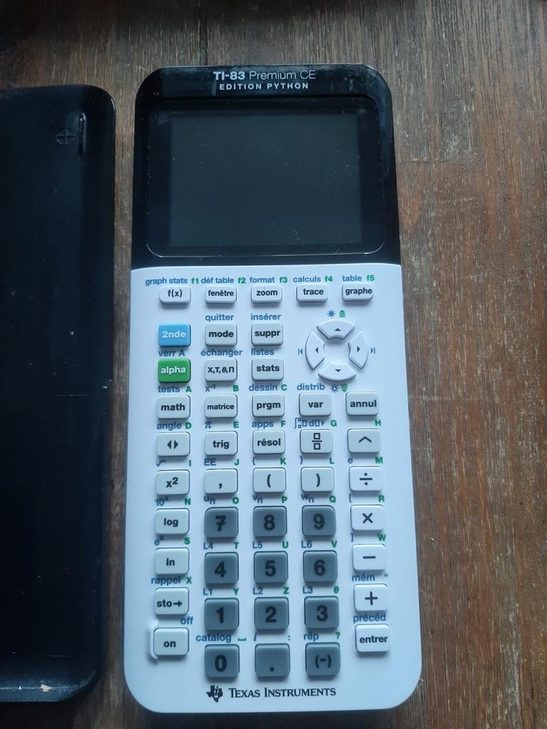 Texas instruments Tl-83 premium ce edition python, Ophalen, Grafische rekenmachine, Gebruikt
