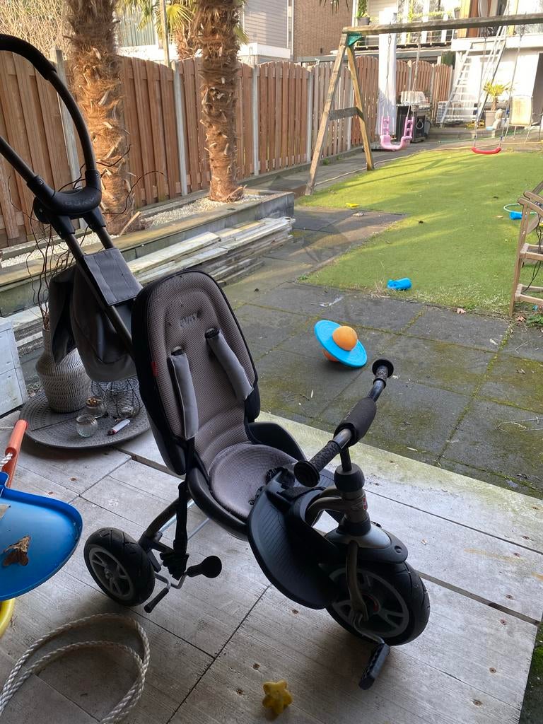 Puky Meegroei Driewieler met Duwstang en Voetplaat, Fietsen en Brommers, Ophalen, Gebruikt, Duwstang