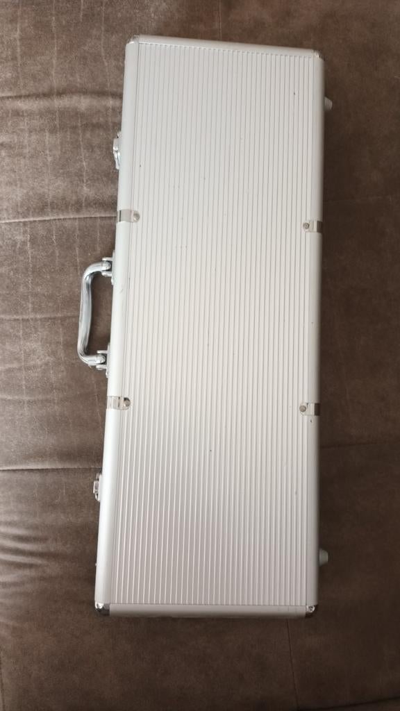 Aluminium pokerset koffer met 500 pokerchips, Ophalen of Verzenden