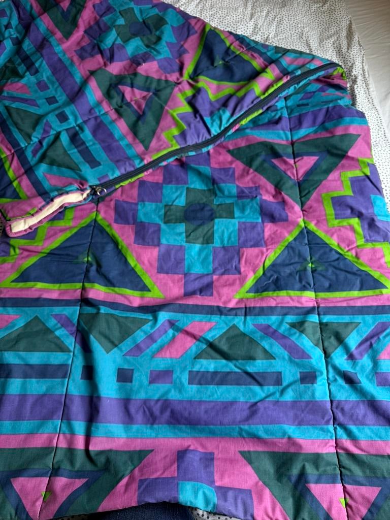 Vintage slaapzak jaren 80, Ophalen of Verzenden, Gebruikt