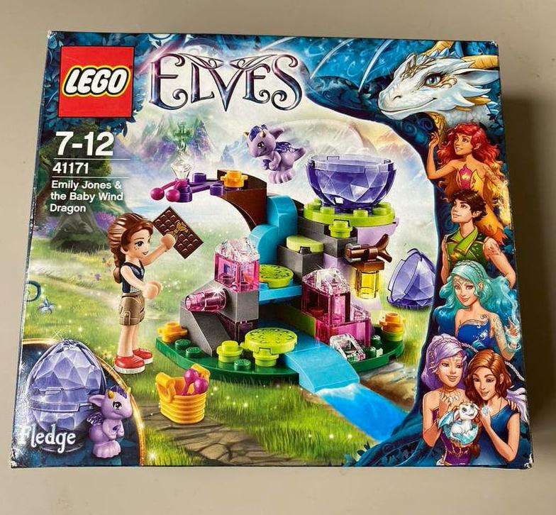 Lego Elves Emily Jones & the Baby Wind Dragon 41171, Ophalen of Verzenden, Gebruikt, Complete set, Lego