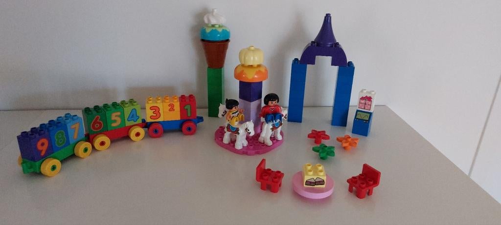 Duplo Kermis, Ophalen, Zo goed als nieuw, Complete set, Duplo