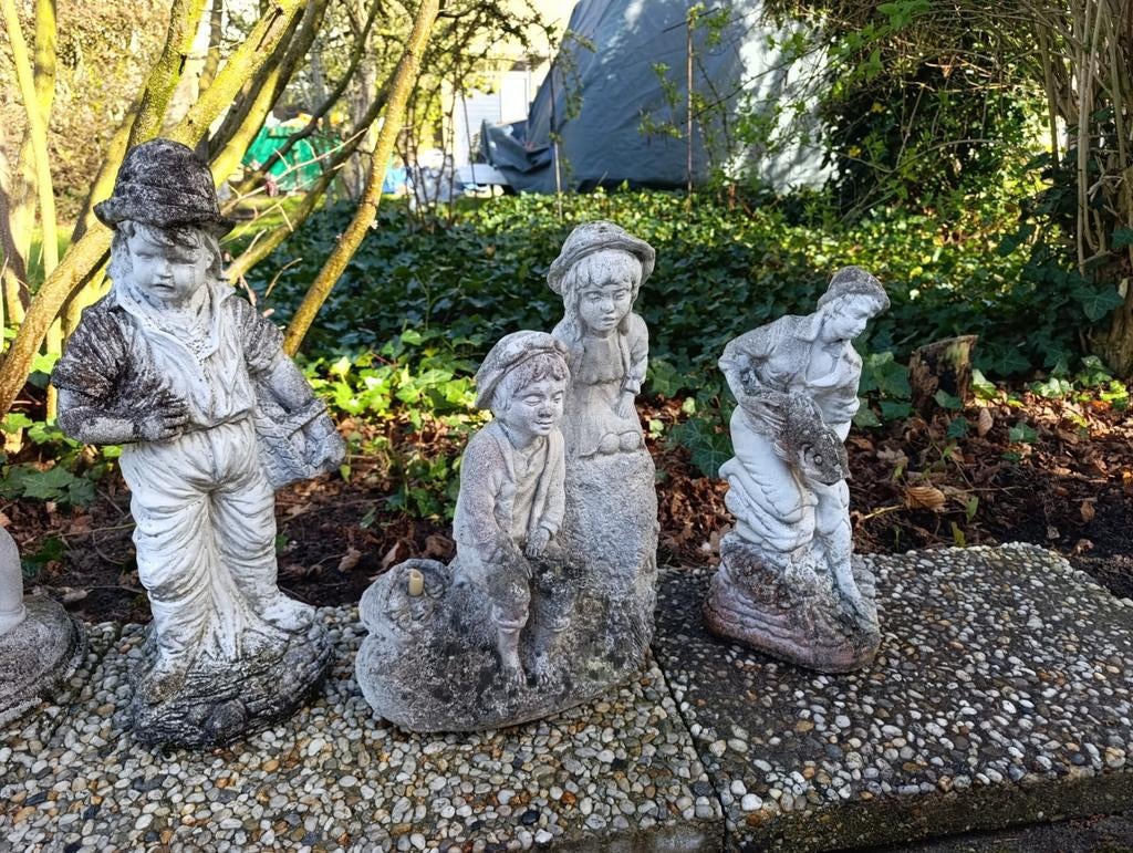 Te koop 3 tuinbeelden, Tuin en Terras, Ophalen of Verzenden