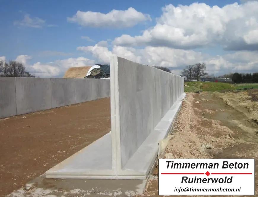 Sleufsilowanden diverse hoogtes tbv kuilvoer / maisopslag, Ophalen of Verzenden, Beton, Overige typen