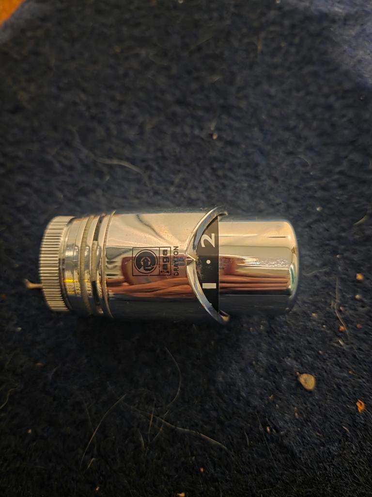 Jaga design thermostaat kraan chroom nikkel m30 op radiator, Minder dan 30 cm, Radiator, Minder dan 60 cm, Ophalen of Verzenden