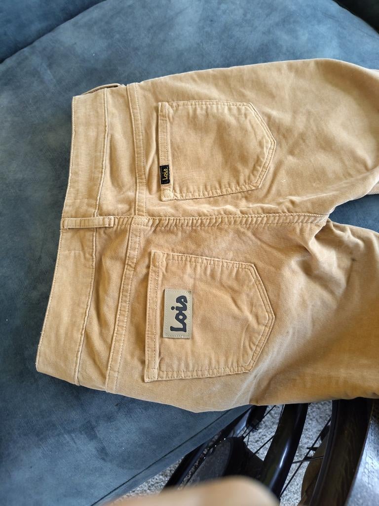 Loïs Raval corduroy flared broek - Nieuw, Beige, Nieuw, Ophalen of Verzenden, Loïs