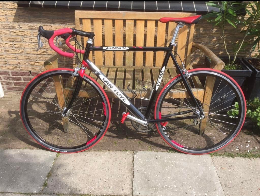 Van Tuyl aluminium racefiets, 56 cm of meer, Ophalen of Verzenden, Zo goed als nieuw, Versnellingen