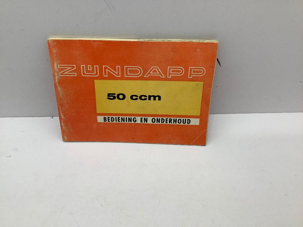 Zundapp 517 instructie handleiding boekje, Ophalen of Verzenden, Gebruikt