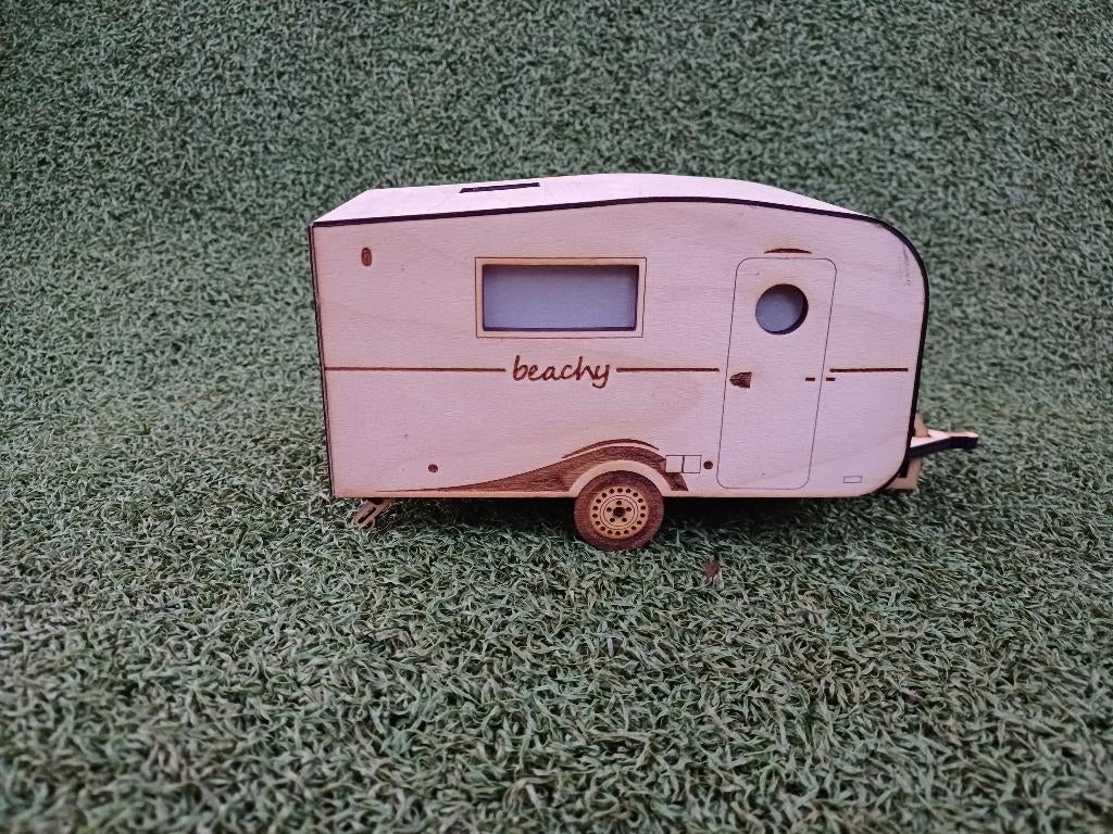 Hobby Beachy houten model met verlichting, Overige merken, Verzenden, Nieuw, Groter dan 1:32