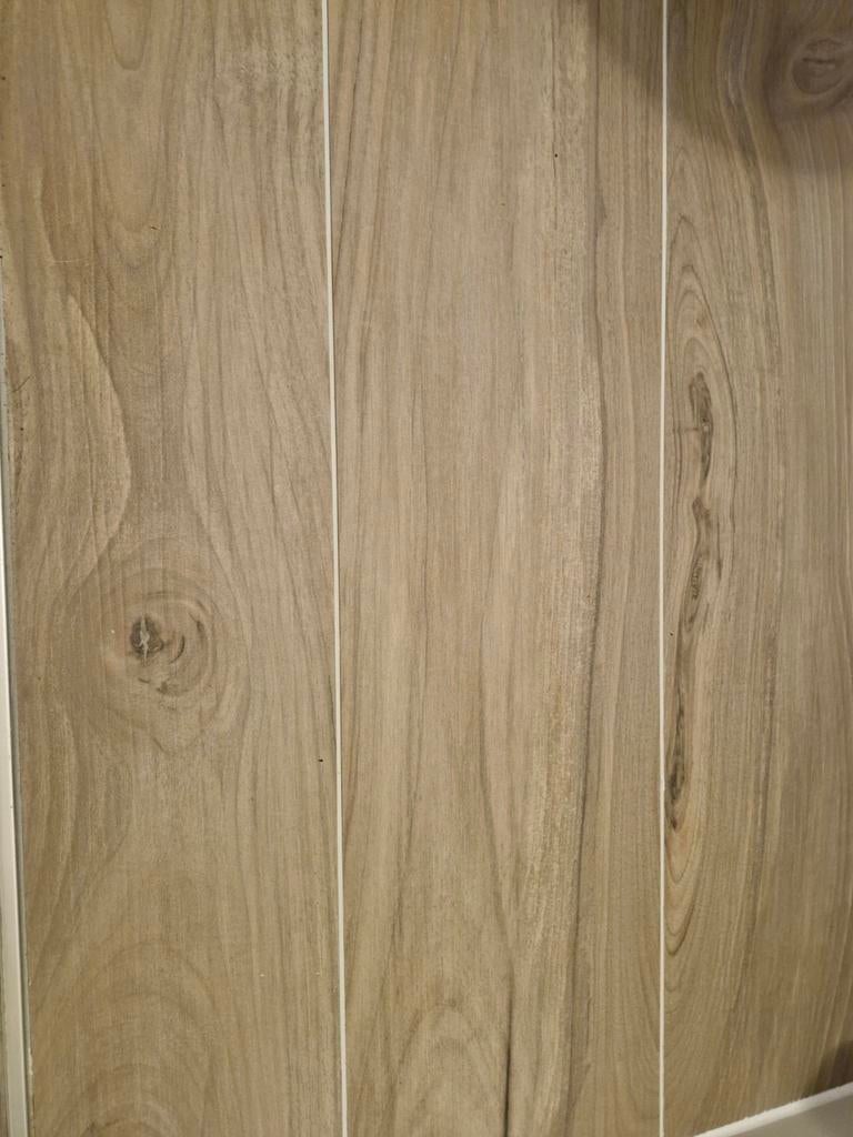 Restant tegels in houtlook - La Fabbrica Ceramiche, 60 cm of meer, Keramiek, Nieuw, Ophalen of Verzenden