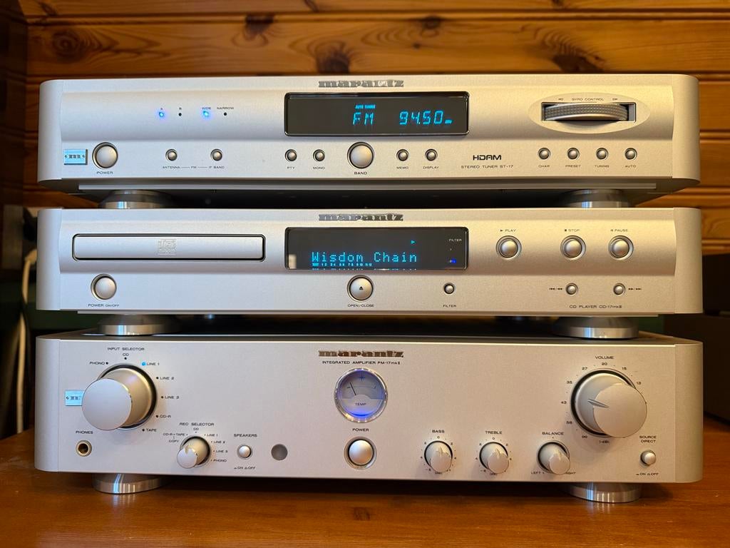 Marantz PM17 MKII M, Ophalen, Zo goed als nieuw, 60 tot 120 watt, Marantz