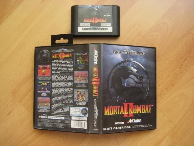 Mortal Kombat Sega Mega Drive Megadrive, Vechten, 2 spelers, Ophalen of Verzenden, Vanaf 3 jaar