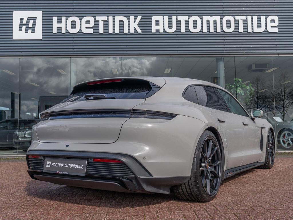 Porsche Taycan Sport Turismo GTS 93 kWh | 90,5% SOH | BTW |, Automaat, Gebruikt, 110 €/maand, Leder en Stof