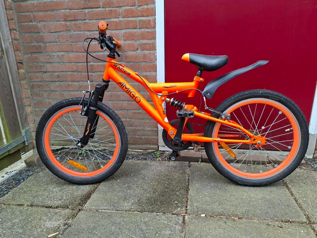 Amigo racer kinderfiets 20 inch, Ophalen, Gebruikt, 20 inch of meer