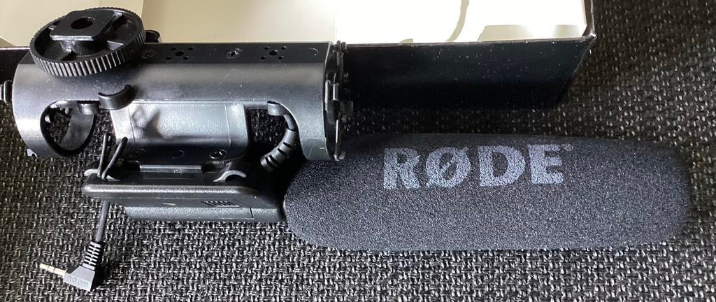 Rode videomic microfoon shotgun, Ophalen of Verzenden, Zo goed als nieuw, Audio