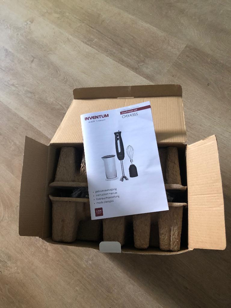 Staafmixer Inventum, Minder dan 1 liter, Ophalen of Verzenden, Nieuw, 2 snelheden