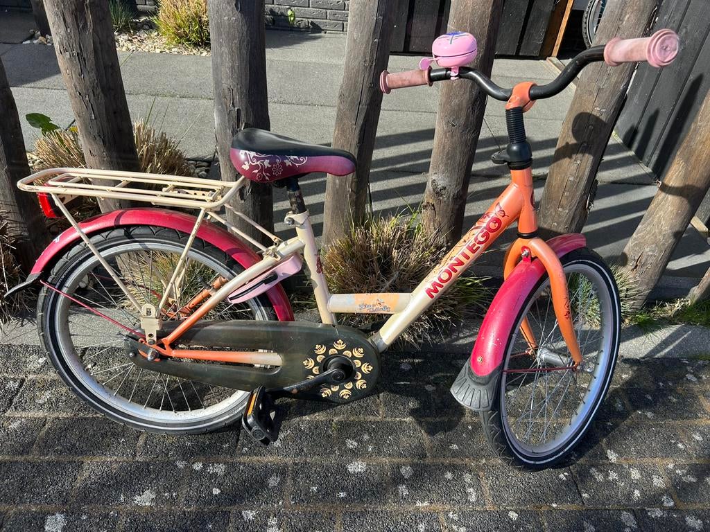 Meisjes fiets montego ik denk 20 inch, Ophalen, Gebruikt, 20 inch