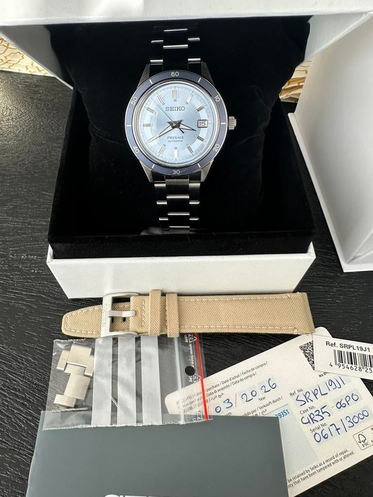 Seiko Presage Limited Edition, Ophalen, Nieuw, Staal, Seiko