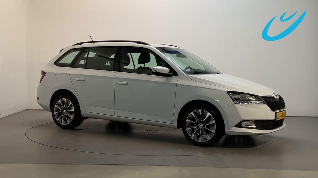 Skoda Fabia Combi 1.0 TSI Business Edition Navigatie DAB+ Ap, Stof, Gebruikt, 95 pk, Origineel Nederlands