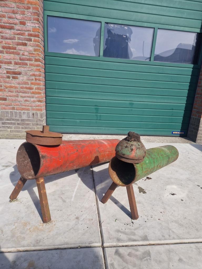 Carbid kanon 5x !, Ophalen, Gebruikt, Feestartikel