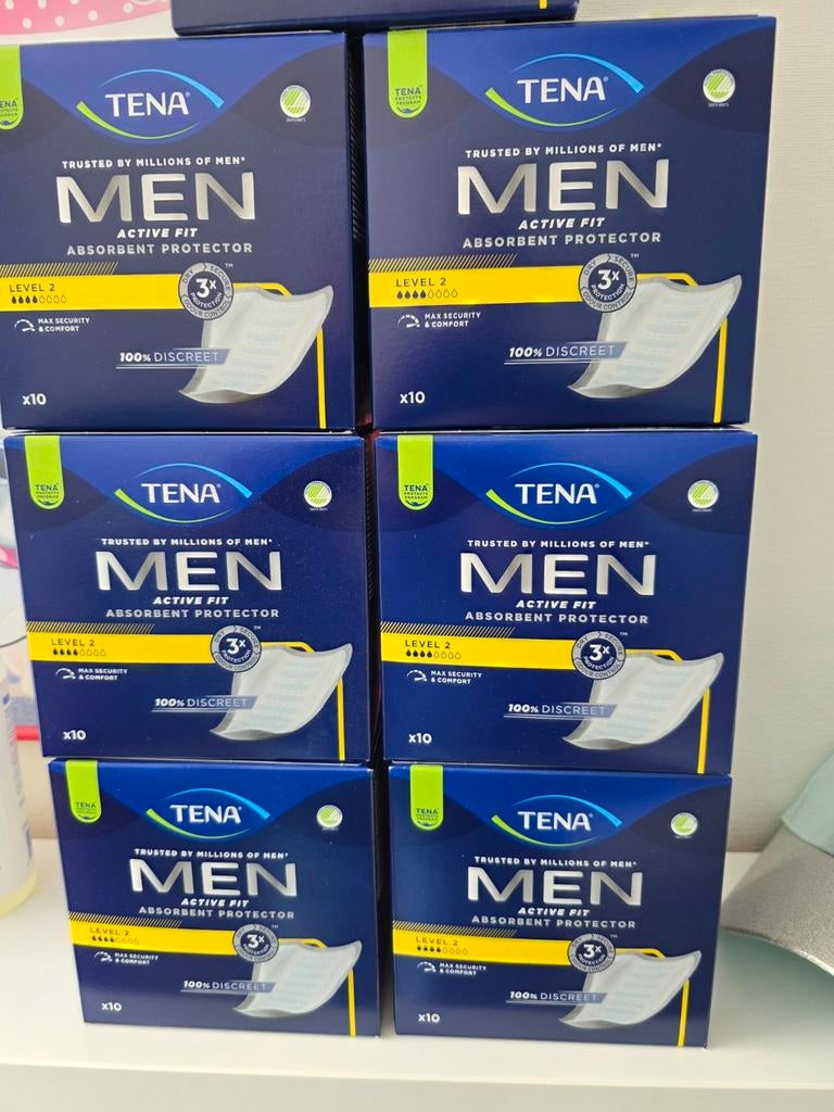 Tena for men level 2 (7  pakken, ongeopend), Ophalen of Verzenden
