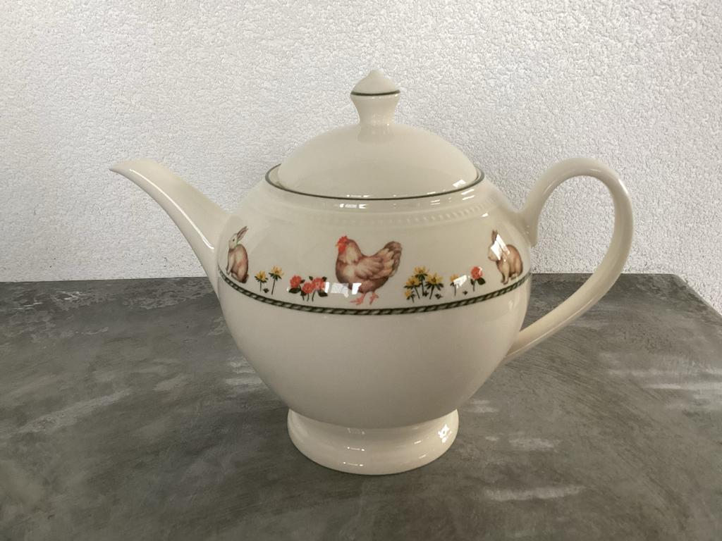 Wedgwood Windsor Springtime Theepot Pasen - Nieuw, Overige typen, Nieuw, Ophalen of Verzenden, Wedgwood