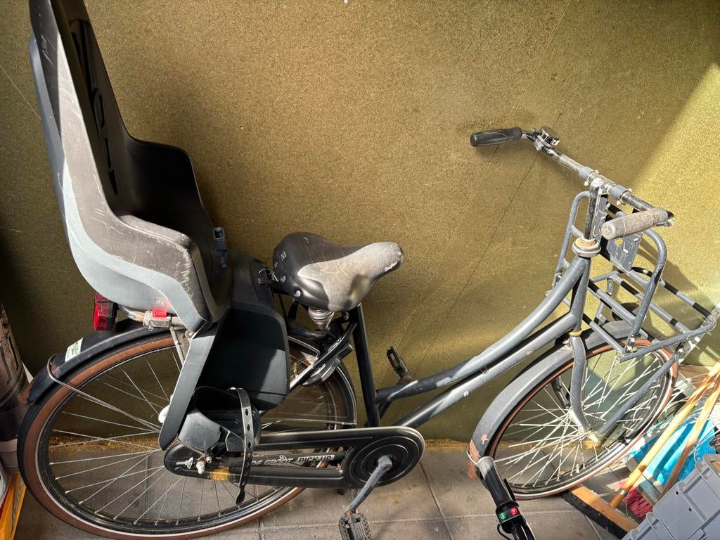 Fiets met kinderzitje, 53 tot 56 cm, Ophalen, Gebruikt, Overige merken