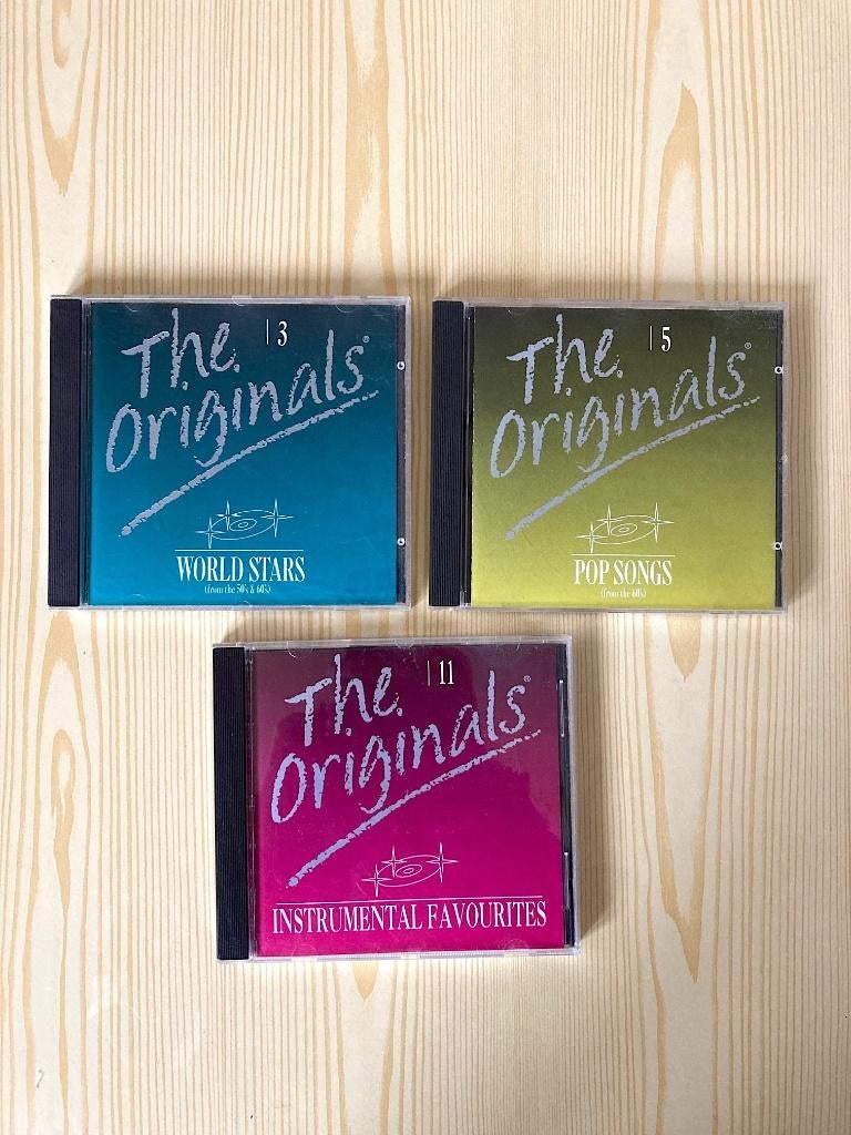 3 CD's van The Originals #3, 5, 11 verzamel albums (EVA), Cd's en Dvd's, Cd's | Verzamelalbums, Zo goed als nieuw, Pop, Ophalen