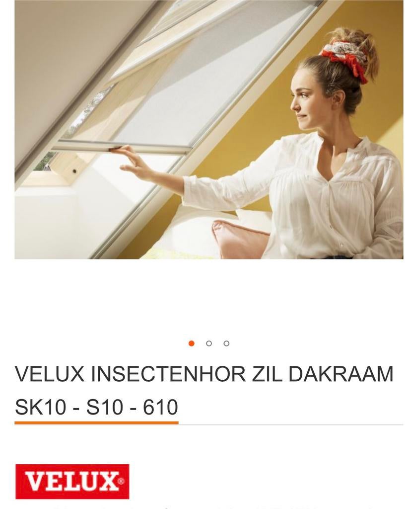 Origineel Velux insectenhor nieuw, Ophalen