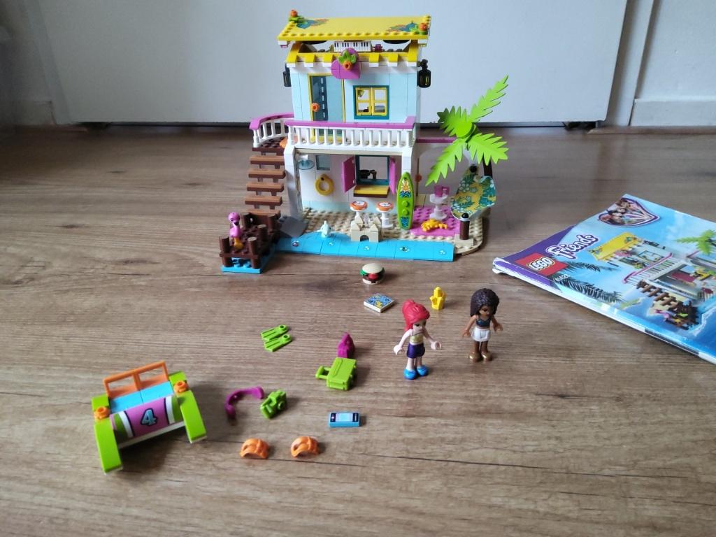 Lego 41428 Friends Beach House Strandhuis Friends, Ophalen of Verzenden, Gebruikt, Complete set, Lego