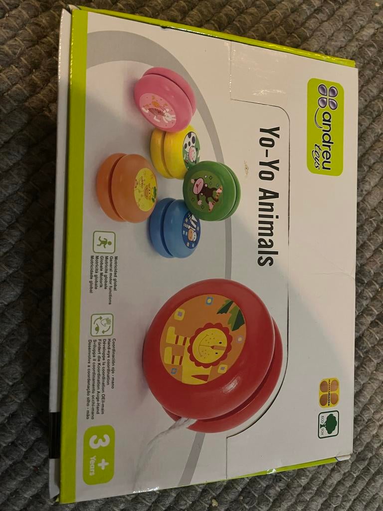 10 Houten jojo's, Ophalen of Verzenden, Nieuw, Jongen of Meisje