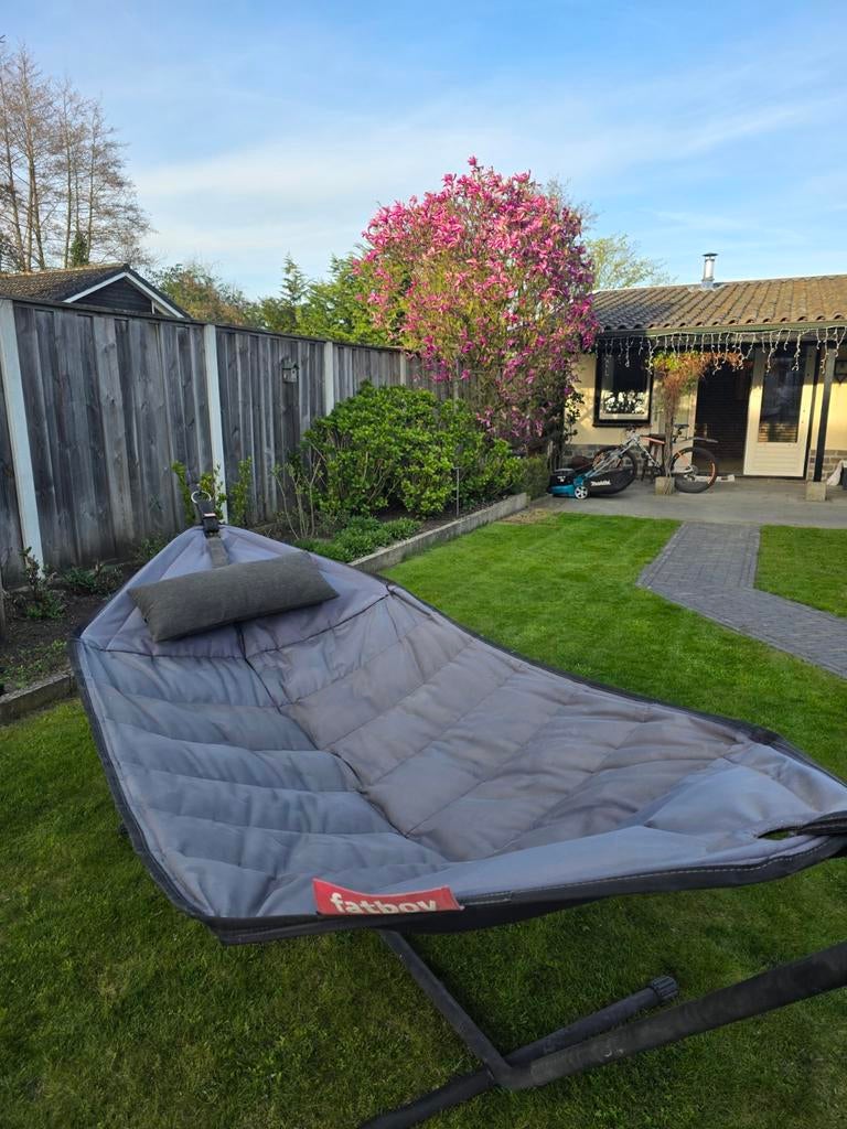 Fatboy hangmat met bijbehorend kussen, Ophalen