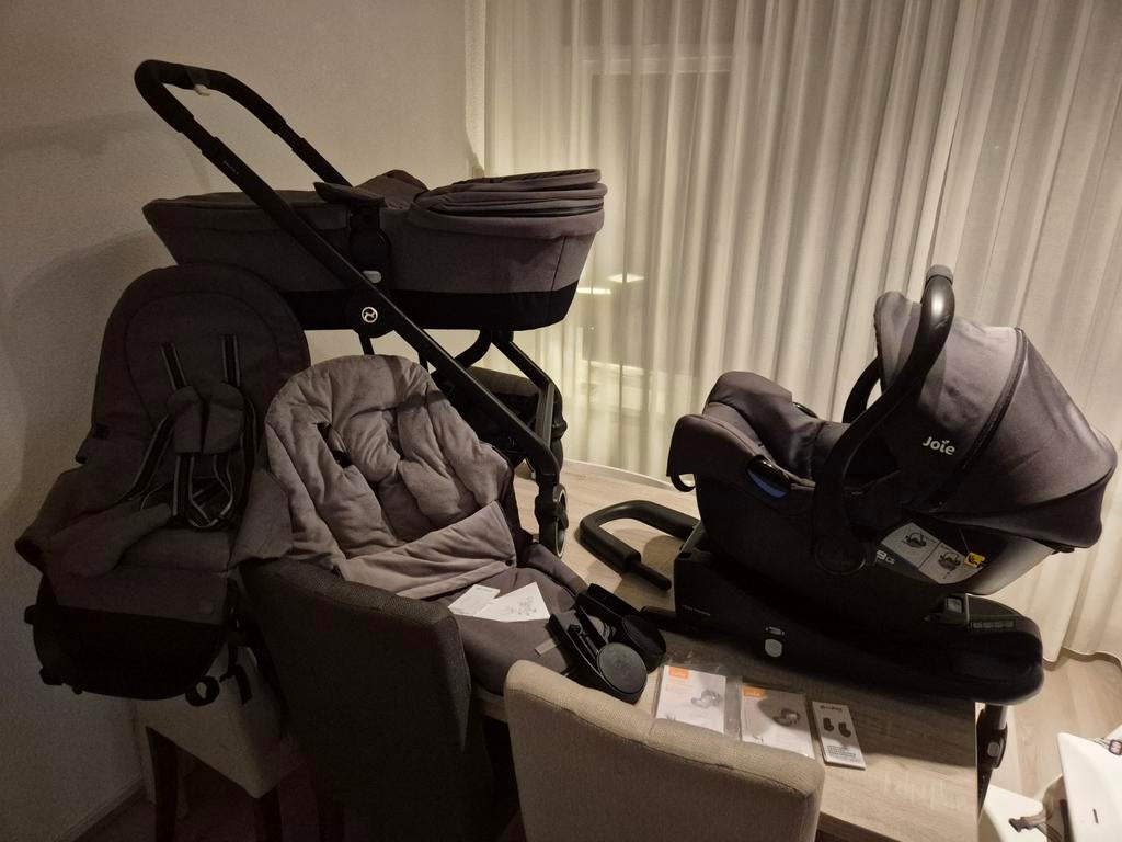Mooie 2in1 kinderwagen!! Balios S 2in1 grey-mid grey!!, Ophalen, Gebruikt, Overige merken