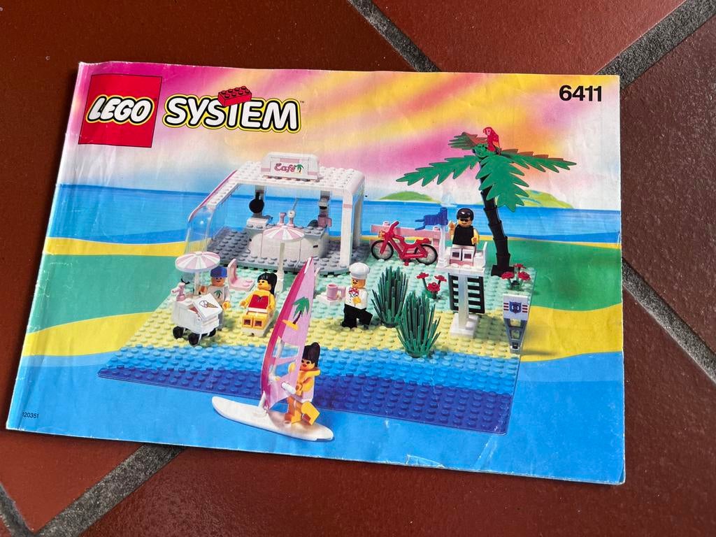 Lego sand paradise sand dollar cafe set 6411, Kinderen en Baby's, Speelgoed | Duplo en Lego, Ophalen of Verzenden, Zo goed als nieuw