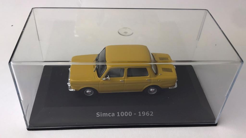 JSN Atlas 1:43 Simca 1000 geel 1962, Overige merken, -, Nieuw, Ophalen of Verzenden
