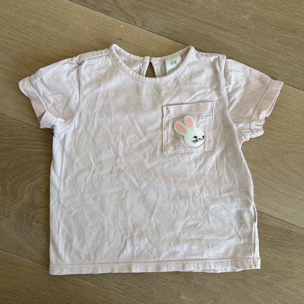 Shirtje H&M - mt 86, Ophalen of Verzenden, Zo goed als nieuw, Meisje, Shirtje of Longsleeve