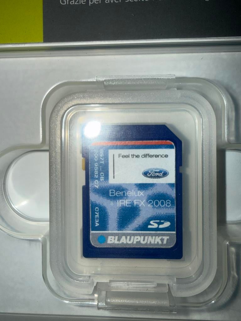 Ford SD kaart navigatie Benelux + IRE FX 2008 Blaupunkt, Ophalen of Verzenden, Gebruikt