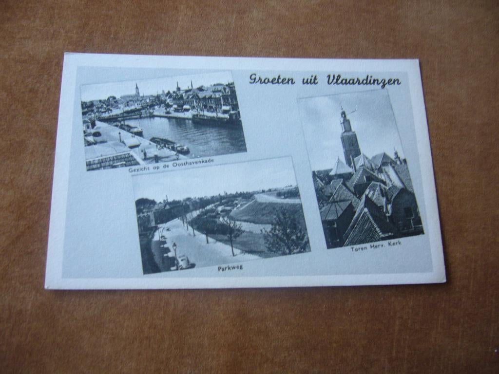 VLAARDINGEN =  3 LUIK, Ophalen of Verzenden, 1940 tot 1960, Ongelopen, Zuid-Holland