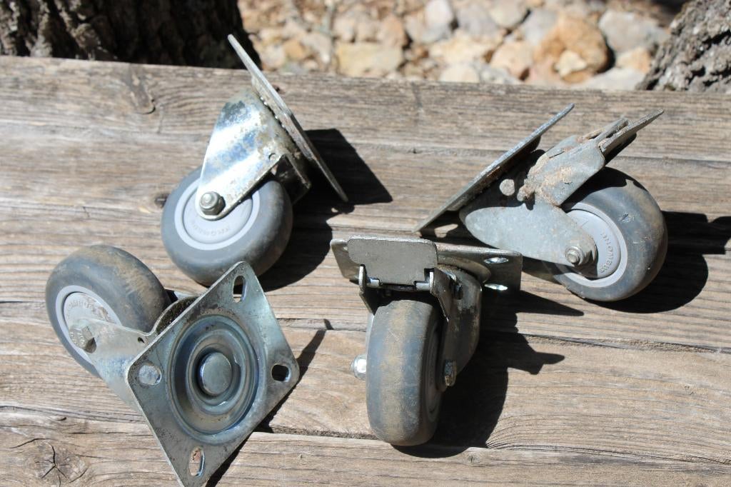 Brocante - Serie oude transportwielen!, Ophalen of Verzenden, Gebruikt